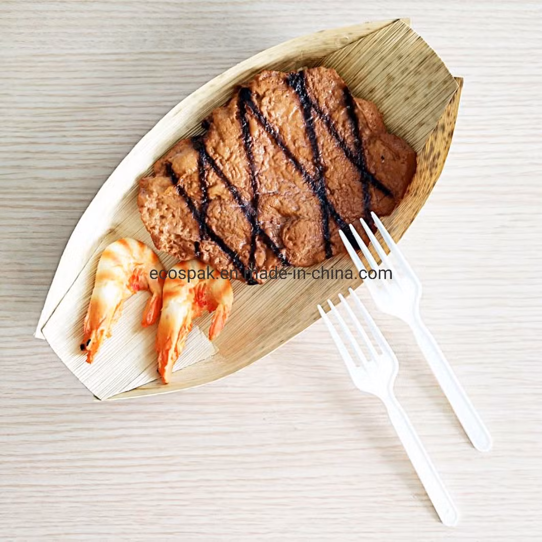 Professional 6inch Cpla Biodegradable Compostable Disposable Tableware Cutlery Fork Dinnerware
