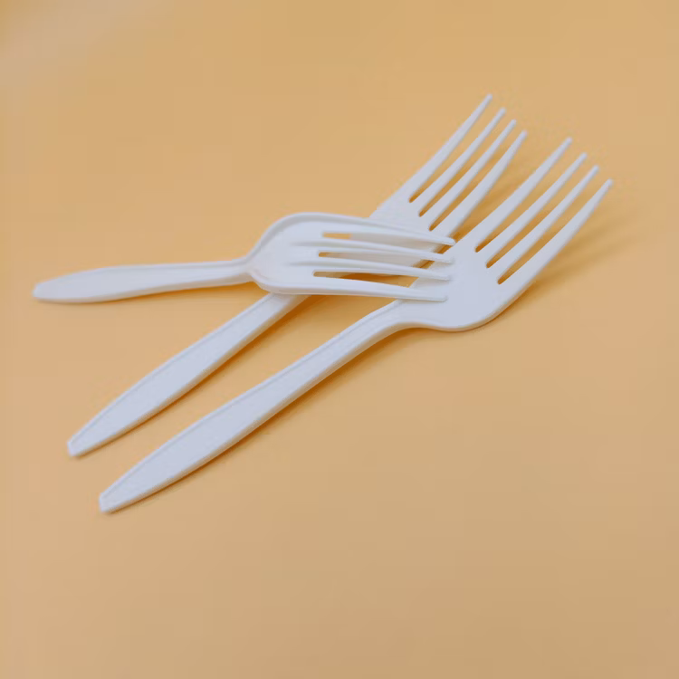 Eco Friendly Recycling Knife Fork Napkin Spoon Travel Set 7′ ′ Disposable Cutlery