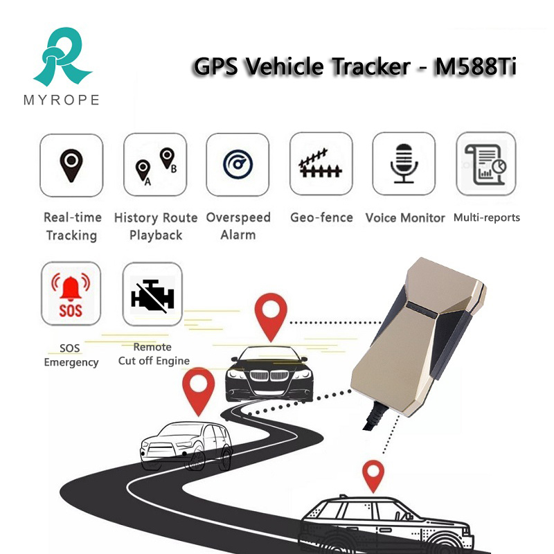 Real-Time Google Map Vehicle GPS Tracker M588
