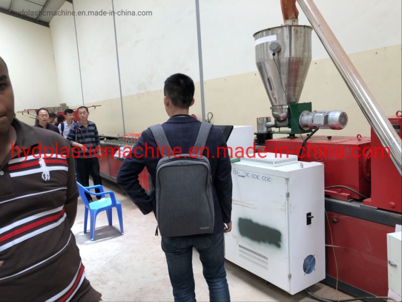 WPC Exterior Outdoor Wall Decking / Cladding Making Machine / Production Line