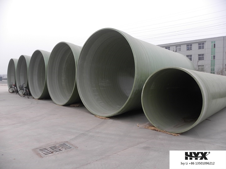 FRP Pipe with Smooth Inner Surface Good Property of Circulation