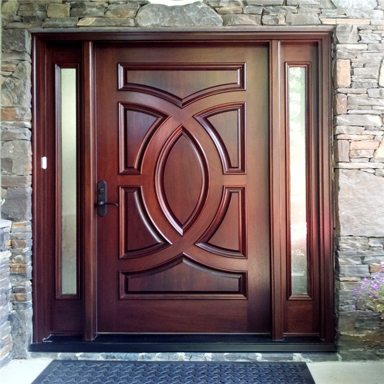 Solid Wood External Doors Metal Exterior Doors Metal Entry Doors
