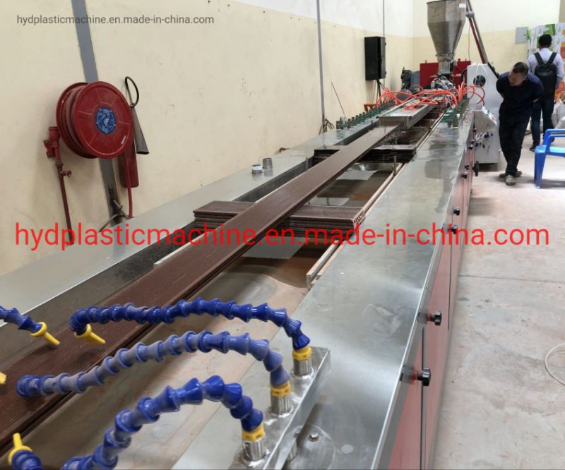 WPC Exterior Outdoor Wall Decking / Cladding Making Machine / Production Line