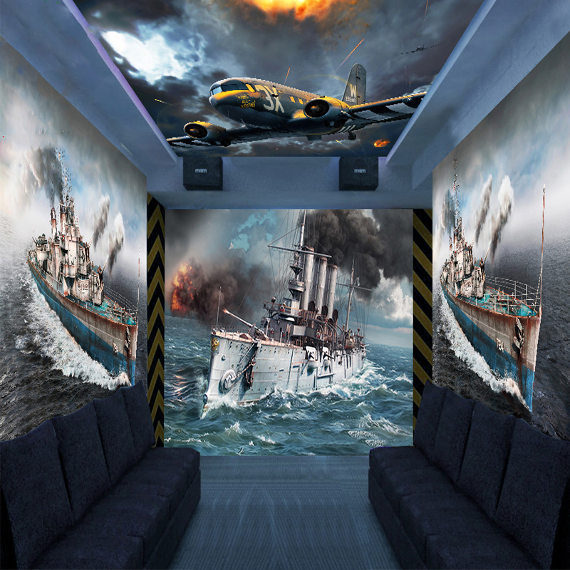 3D Wallpaper Home Decoration Animail Patten Wall Paper 3D Mural for Qatar
