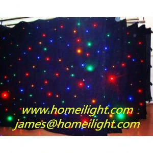 RGB Vision Curtain Star LED Curtain with 30 Programs