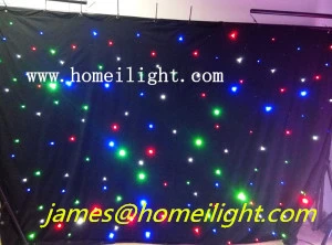 RGB Vision Curtain Star LED Curtain with 30 Programs