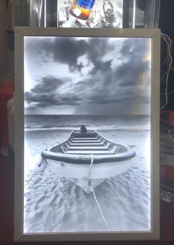 High Definition Custom Lenticular 3D Printing Picture for Art Exhibition