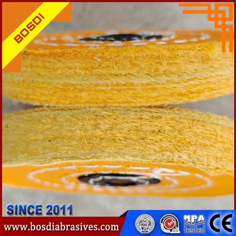 4" Abrasive Polishing Cloth Wheel for Polsihing The Wood, Steel, Stainless Steel