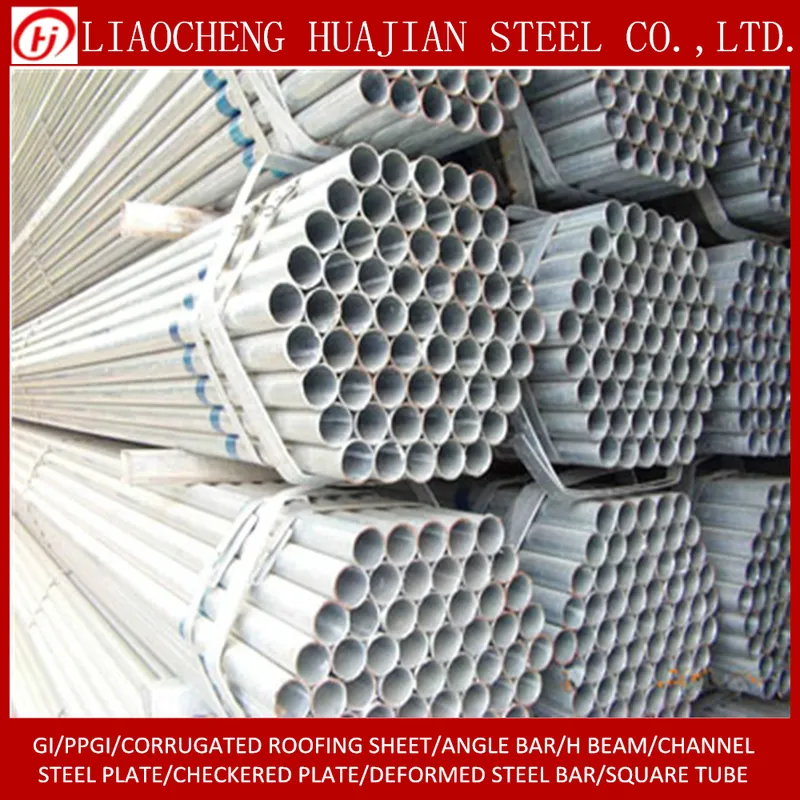 Weld Steel Pipe Round Welded Steel Pipe with Galvanized