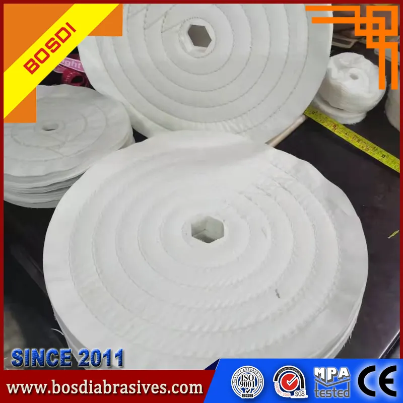 4" Abrasive Polishing Cloth Wheel for Polsihing The Wood, Steel, Stainless Steel