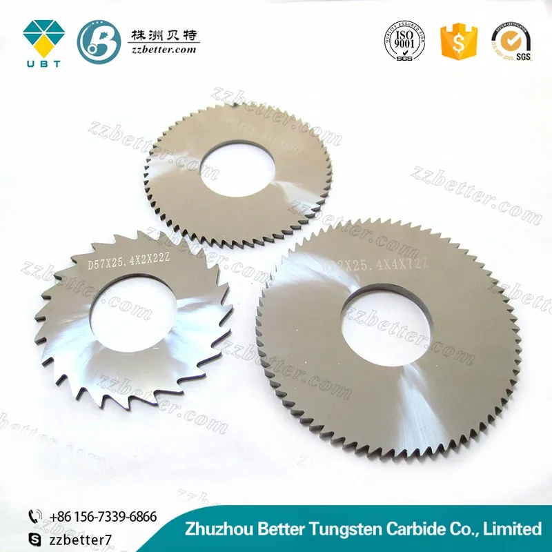 High Precision Customized Carbide Round Blade, Disc Cutter