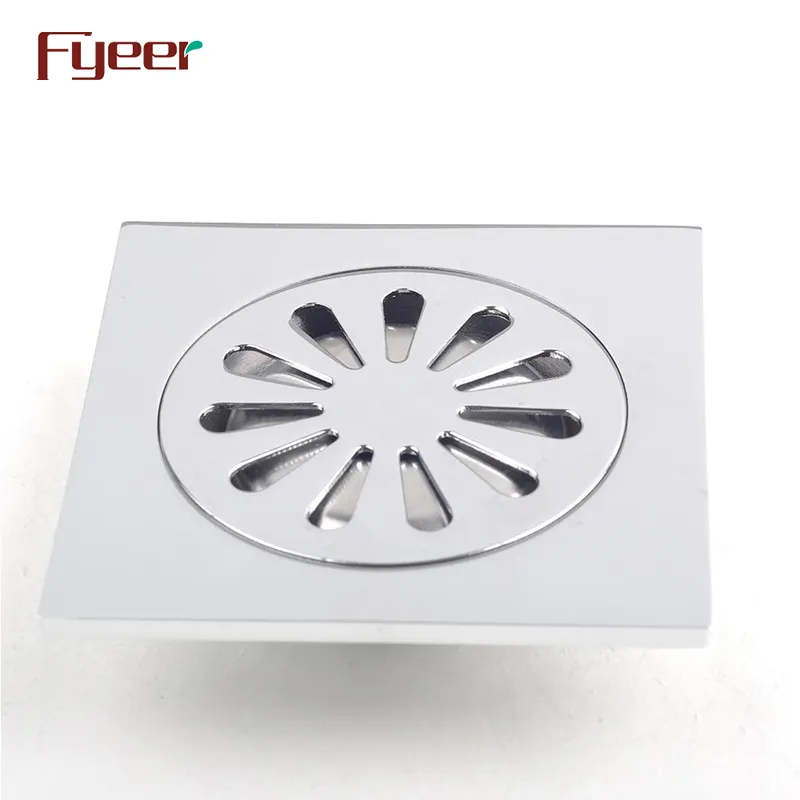 Fyeer Solid Brass Floor Drain