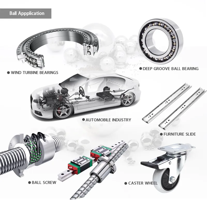 Hard Bicycle Steel Ball High Carbon Steel Ball for Bearing