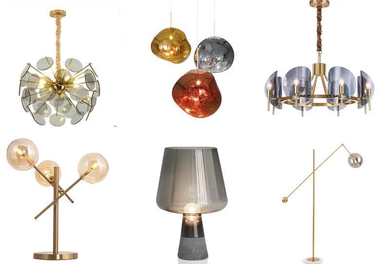 Tom Dixon Copper Mirror Ball Glass Pendant Lighting