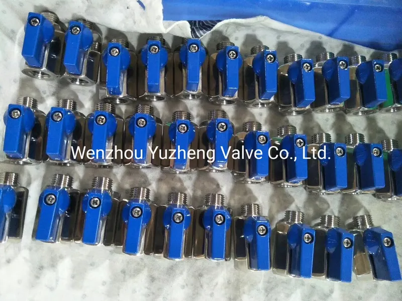 Brass Mini Ball Valve F/M Chrome Plated/ Mini Ball Valve