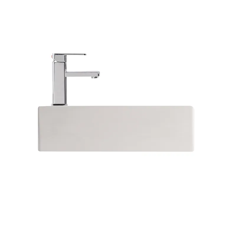 Bathroom Ceramic One Piece Wall Hung Wash Basin