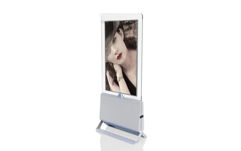 55" Double Sided Digital Signage Kiosk with Ultra Slim Design