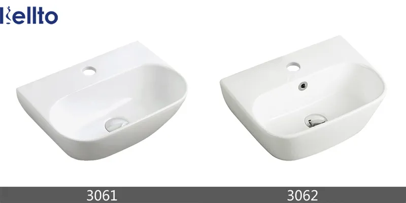 Small Wall Mount Ceramic Wash Basin for Bathroom (3602)