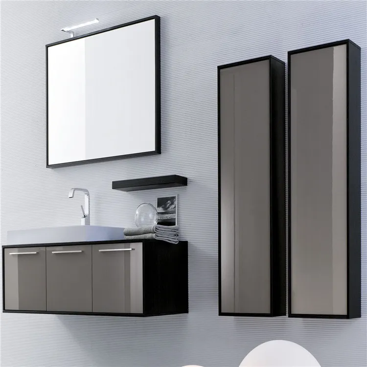 New Arrival Lacquered Bathroom Furniture Modern Bathroom Cabinet Bathroom Vanity