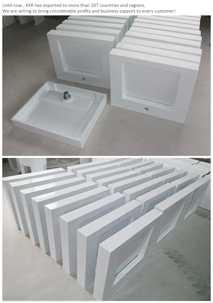 Artificial Stone Bathroom Sink Above Counter Wash Basin for Bathroom