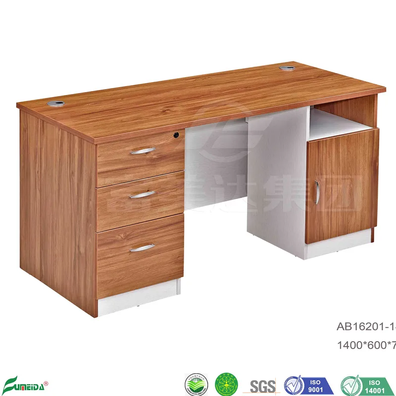 Luxury Modern Solid Wood Furniture Executive Wood Table Manager Office Desk