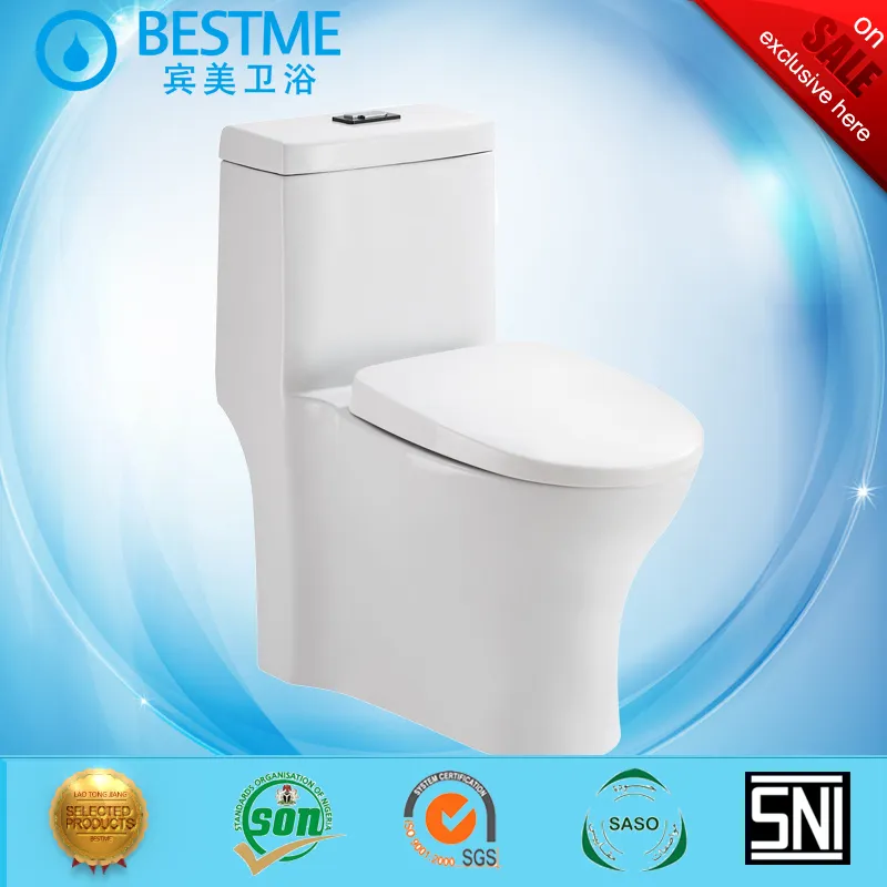 Ceramic Toilet Seat with Water Closet 3/6 Litters Bc-2006