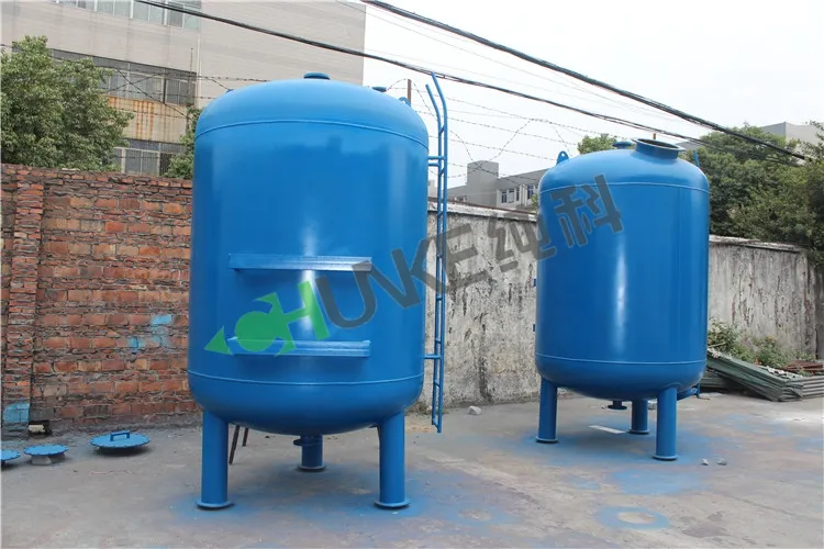 Filter Tank Green Filter Tank Carbon Steel Water Treatment Tank