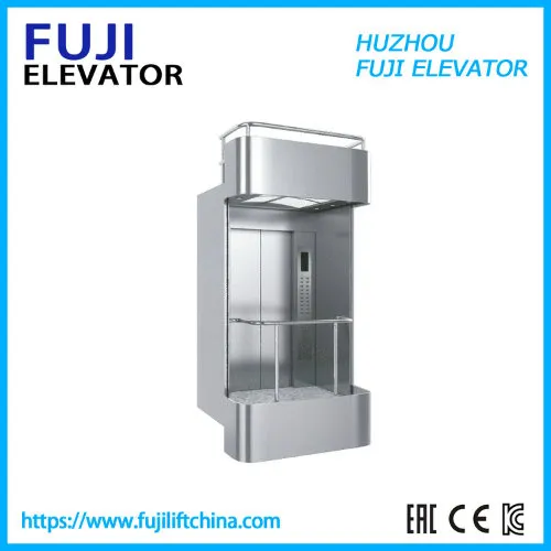 FUJI Beautiful Luxury Decoration Panarama Lift Observation Lift