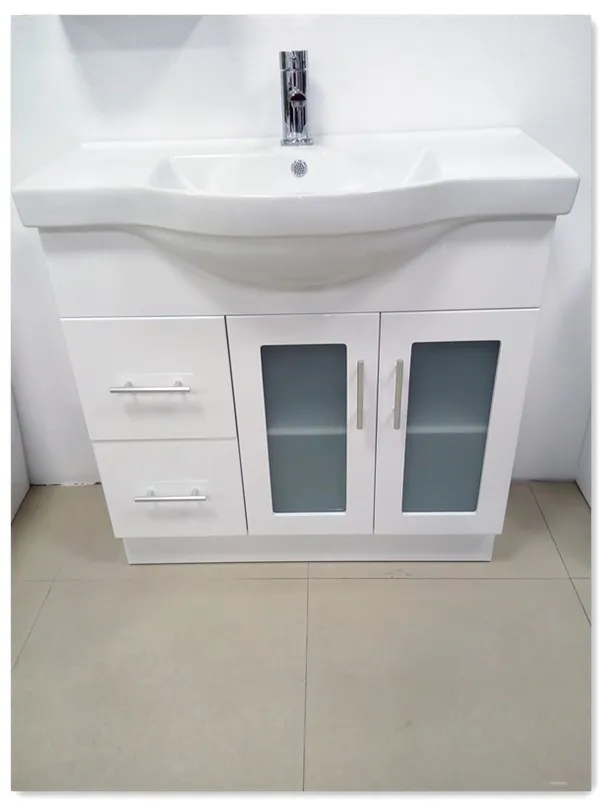 Australian Style MDF Wooden Bathroom Vanity/Cabinet (P192-900GL)