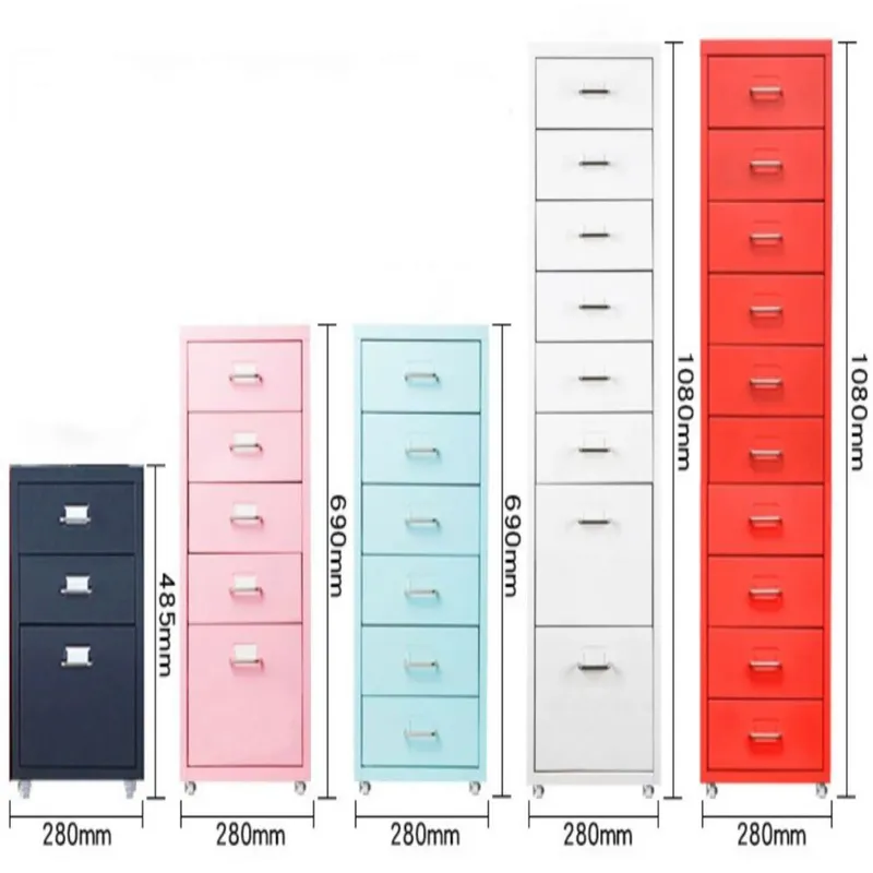 Tall Chest of Drawers, 7-Drawer Storage Cabinet for Makeup