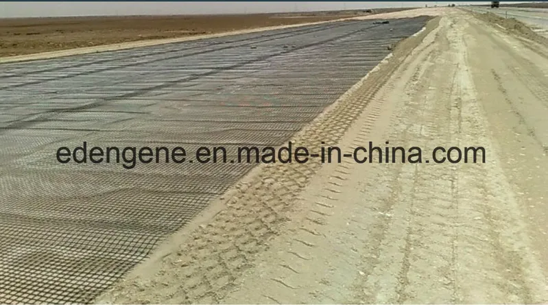 Biaxial PP Geogrid Composite Nonwoven Geotextile for Subgrade Stabilization