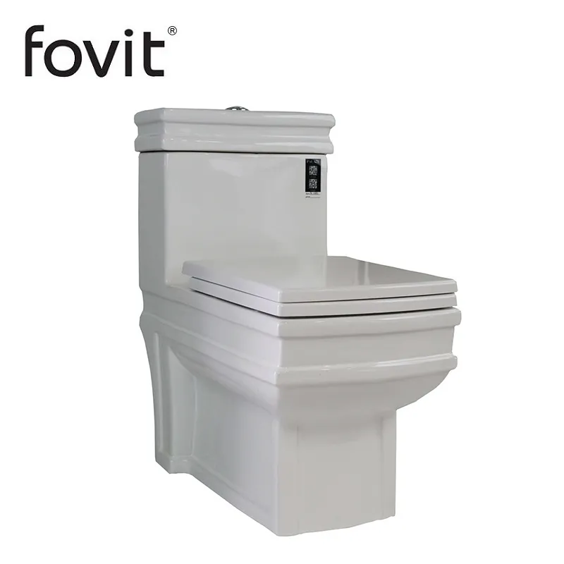 China Top Brand Toilet Bathroom Squre Durable Saso Economical Toilet Set