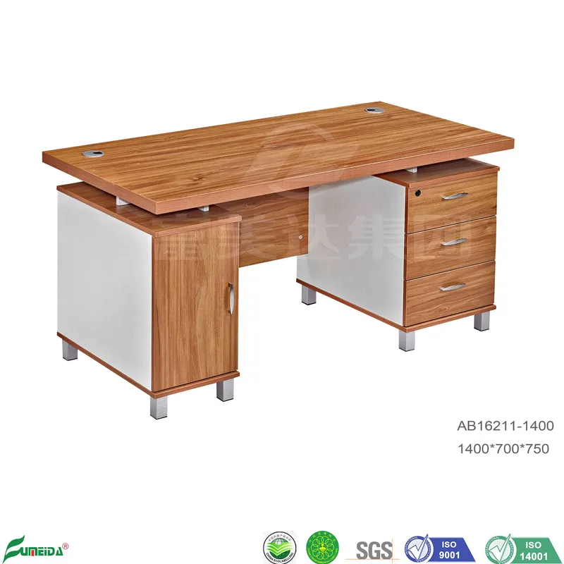 Luxury Modern Solid Wood Furniture Executive Wood Table Manager Office Desk