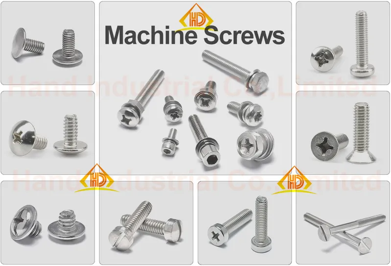 Stainless Steel Phillips Pan Head Machine Screw with Washer