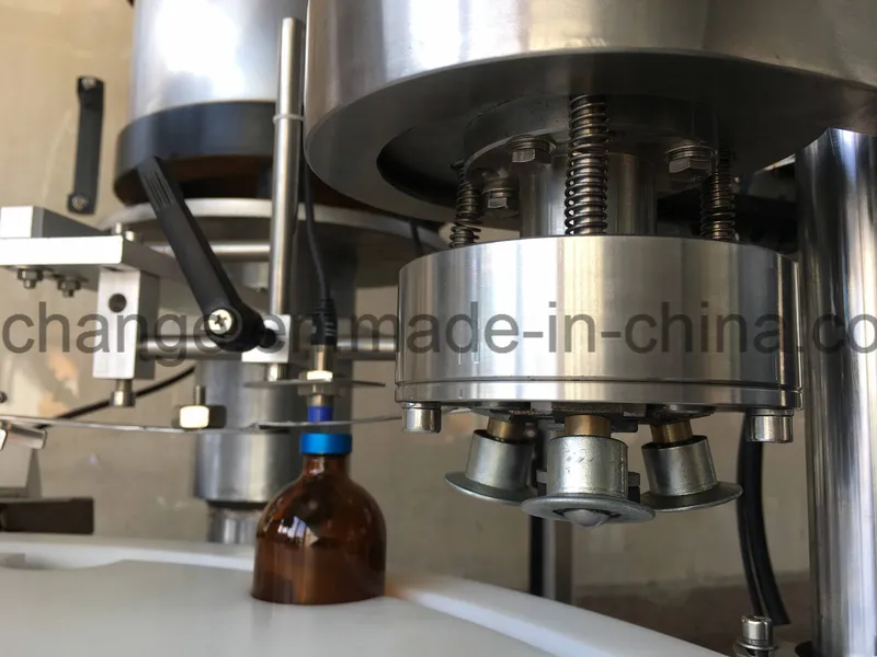 Monoblock Vial Bottle Liquid Filling Stoppering Capping Machine