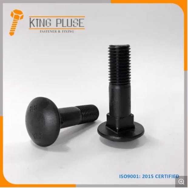 Fastener DIN603 Carbon Steel Mushroom Head Square Neck Bolt