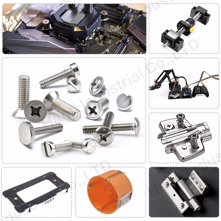 Low-Cost Supply Stainless Steel Pan Head Slotted Screws