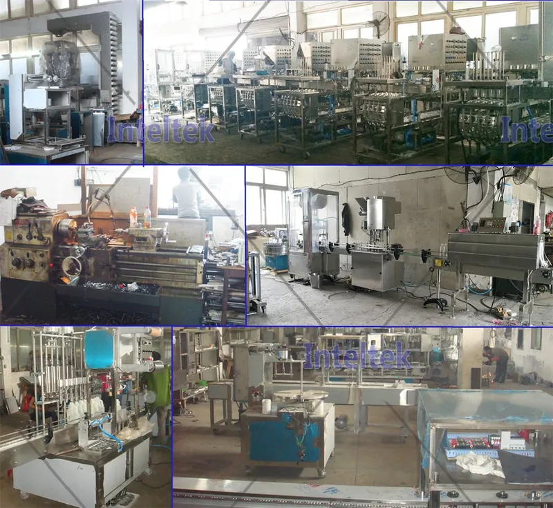 Automatic Small Glass Bottle Oil Fill Sealing and Capping Machine for Line