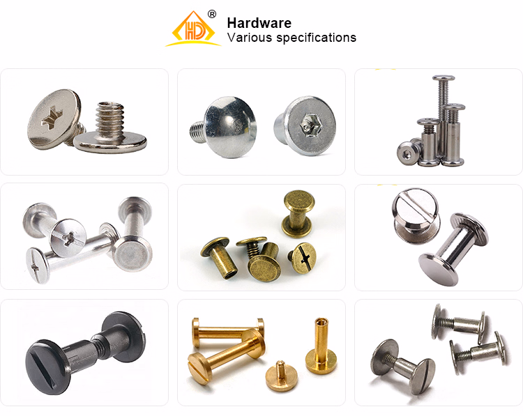 Stainless Steel Hex Socket Flat Head with Chamfer Chicago Screws