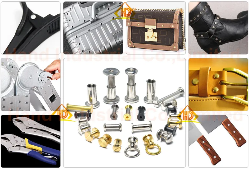 Stainless Steel Pan Head Chicago Male-Female Screws