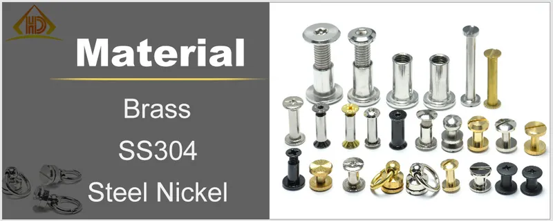 Stainless Steel Pan Head Chicago Male-Female Screws