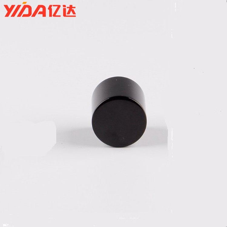 Screw Cap Black Custom Perfume Lids with SGS Certification
