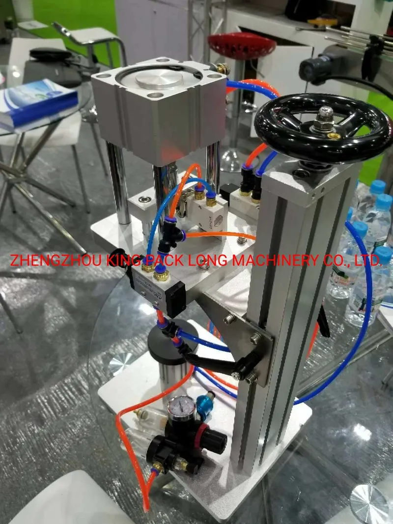 2019 New Style Pneumatic Perfume Bottle Spray Cap Capping Machine