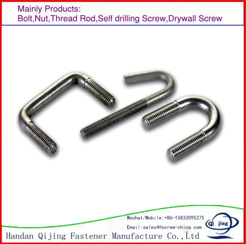 U Bolt Nut Washer Zinc Carbon Steel