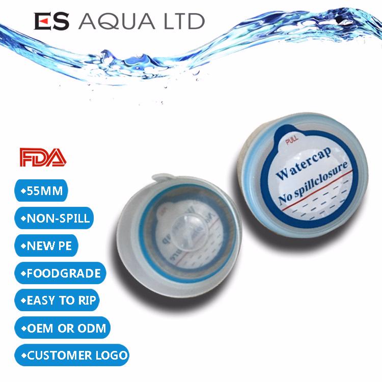 100% New Non Spill 55mm 5 Gallon Water Bottle Cap Cover Lids