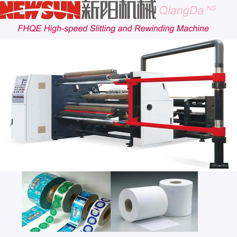 Fhqe-1300 High-Speed PVC Slitting and Rewinding Machine