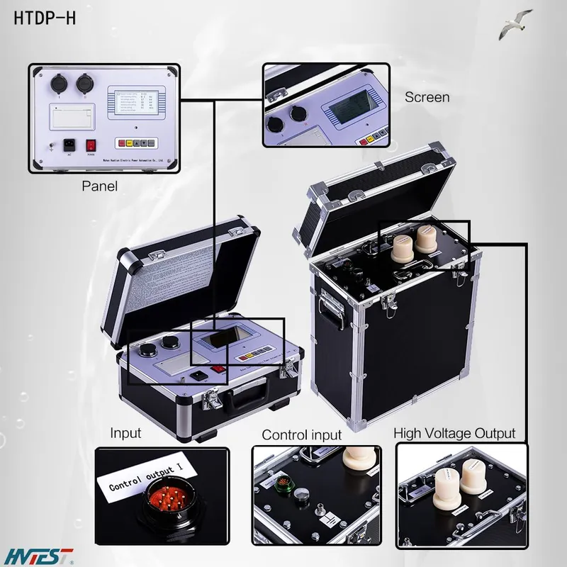 Vlf Testing 30~80kv Very Low Frequency AC Hipot Test Set of Hv Mv Cables