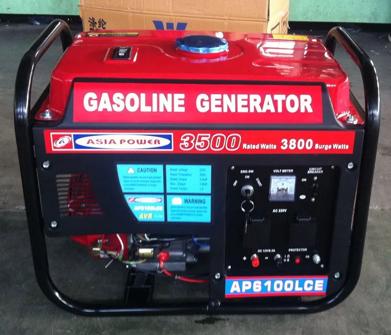 2000W Copper Wire Recoil Start Loncin Gasoline Generator