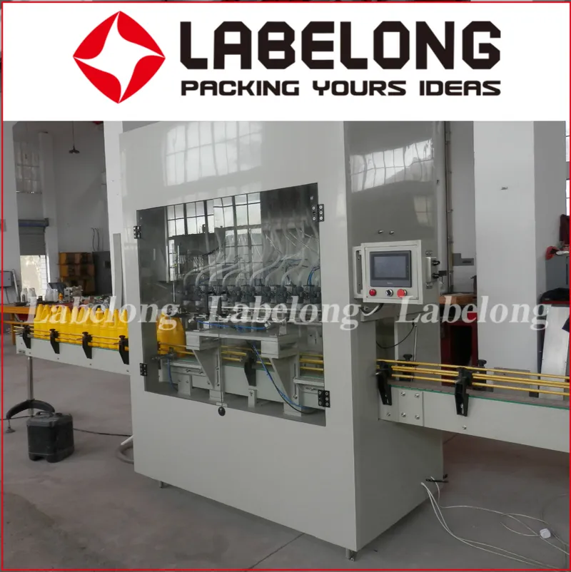 Automatic Linear Corrosive Filler Liquid Filling Machine Labeling Machine