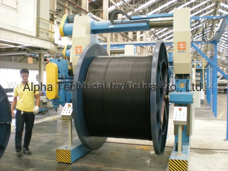 High Performance Power Cable Take-up and Pay-off Cable Machine, Pay off Cable Reeling Machine&